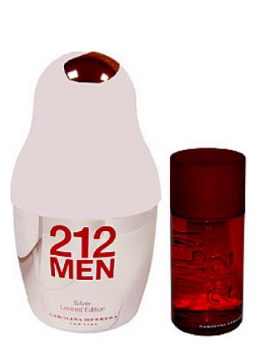 212 Men Silver Carolina Herrera