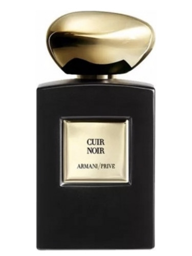 Cuir Noir Giorgio Armani