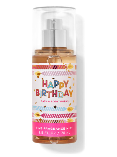 Happy Birthday Frosted Vanilla Bath & Body Works