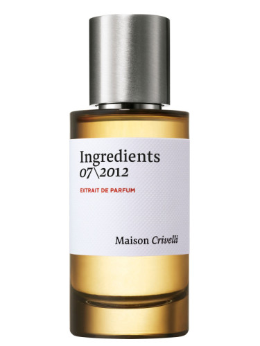 Ingredients 07-2012 Maison Crivelli