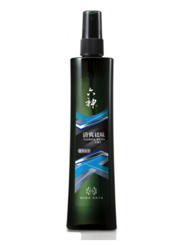 Liushen Refreshing and Deodorizing Ocean Passion Florida Water 六神 清爽祛味 激情海洋 花露水 LiuShen 六神
