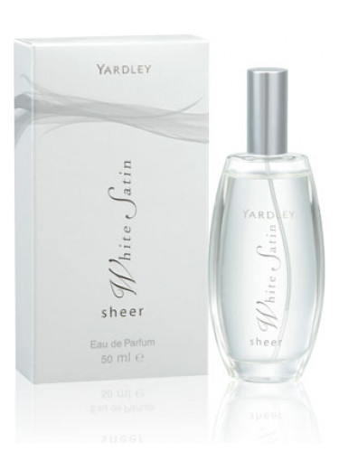 Sheer White Satin Yardley