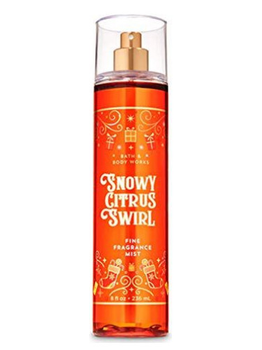 Snowy Citrus Swirl Bath & Body Works