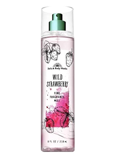 Wild Strawberry Bath & Body Works