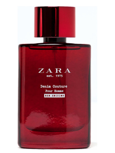 Zara est 1975 Denim Couture Pour Homme Red Edition Zara